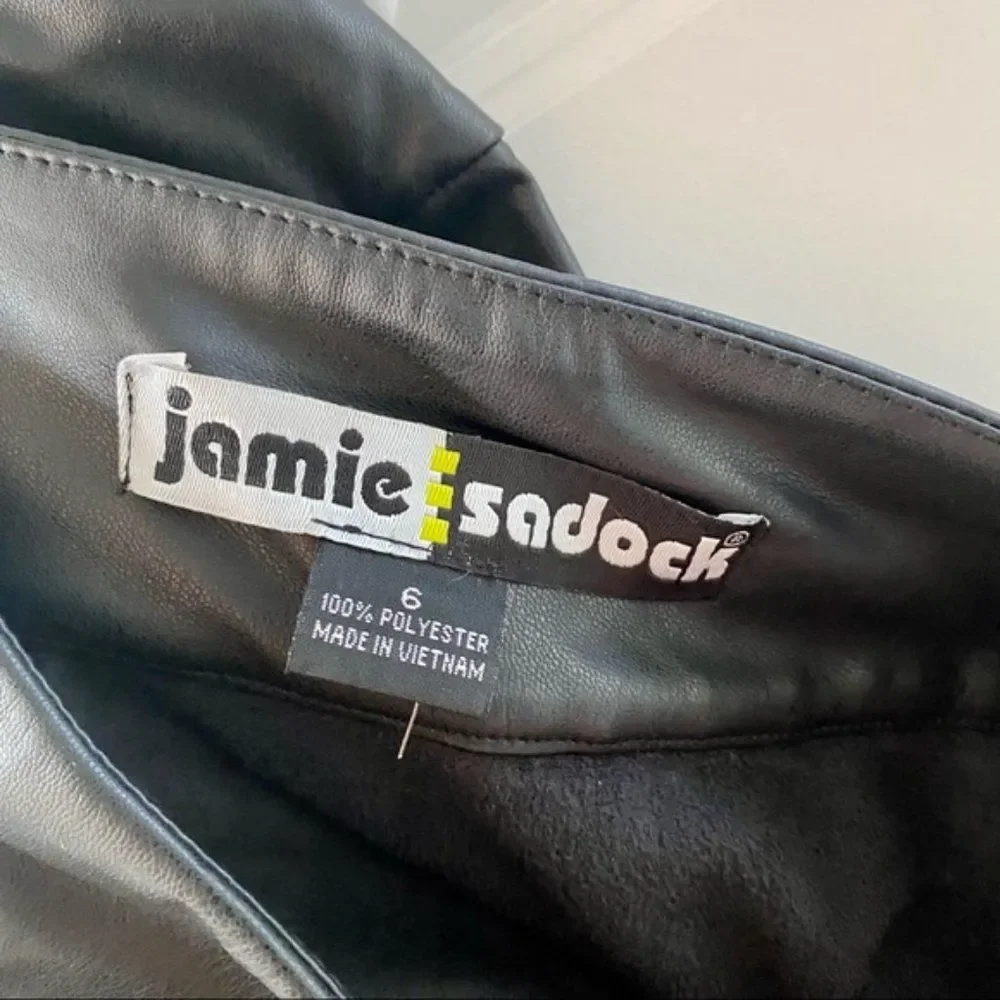 Jamie Sadock hip faux leather Golf skirt size 6 - Picture 8 of 8